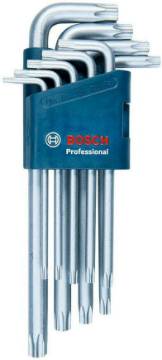 Torx võtmete komplekt Bosch Professional TX10-TX50, 9-osaline