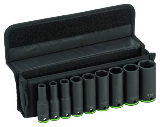 9-osaline otsakute kompl 19/22/24/27/30/32/36 mm