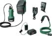 GARDENPUMP 18V-2000 battery rainwater pump, 1x 2.5Ah battery + charger