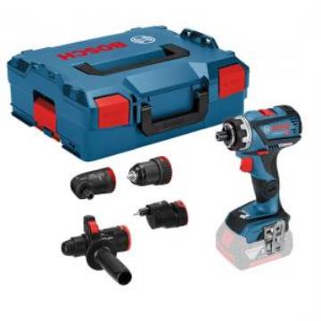 Akulööktrell Bosch GSR 18V-60 FC + adapterid + L-Boxx - aku ja laadijata