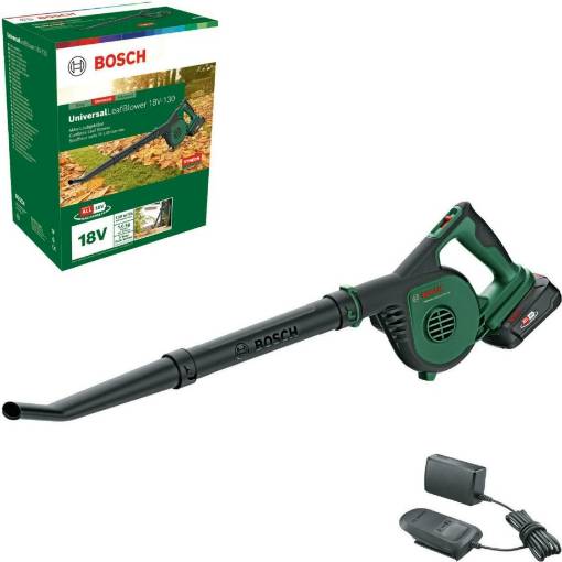 UniversalLeafBlower 18V-130 cordless leaf blower 1x 2.5Ah battery + charger