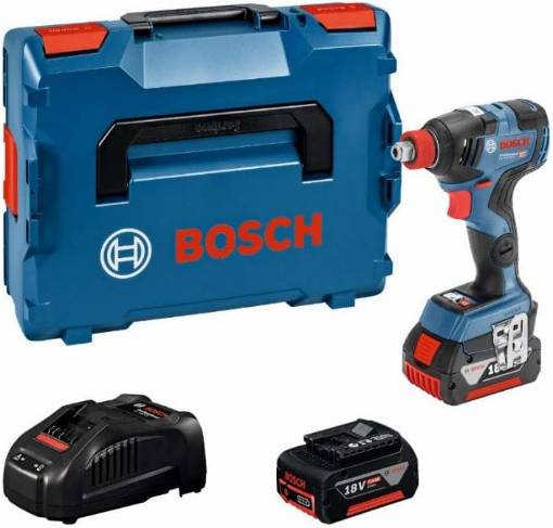 Akulöökmutrikeeraja/kruvikeeraja Bosch GDX 18V-200 C - 2 x 5,0 Ah