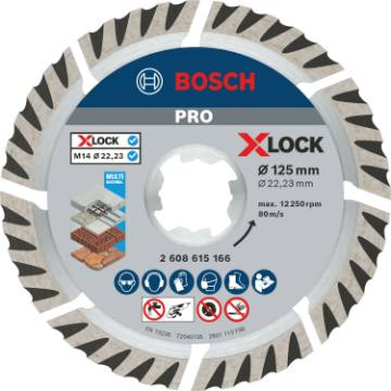X-LOCK  teemantlõikeketas Standard fUniversal 125mm