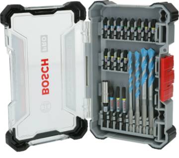 Bosch otsakute ja puuride komplekt PRO Impact Mixed, 20-osaline