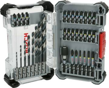 Bosch metallipuuride ja otsakute komplekt PRO Impact Metal, 35-osaline