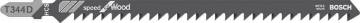 Tikksaetera Bosch Speed for Wood T 344 D - 5 tk