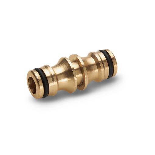 Two-way-connector brass