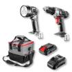 Energy kit +: 18V drill/driver, torch, carrying case, 2.0Ah battery pack, charger