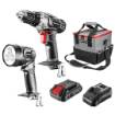 Energy kit +: 18V drill/driver, torch, carrying case, 2.0Ah battery pack, charger