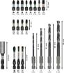 Bosch metallipuuride ja otsakute komplekt PRO Impact Metal, 20-osaline