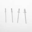 Aluminium rivets, 400 pcs set