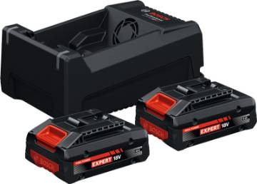 Starter Set 2xEXBA18V-40, GAL 12V/18V-80, CT