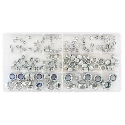 Self-locking nuts, 146 pcs set