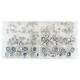 Self-locking nuts, 146 pcs set