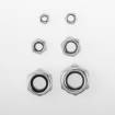 Self-locking nuts, 146 pcs set