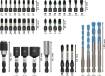 Bosch otsakute ja puuride komplekt PRO Impact Mixed, 40-osaline