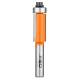 Straight cutter with bottom bearing TCT 12.7x25 mm shank 8 mm