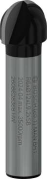 Ümarsoonefrees, 2-poolne R=6 mm, l=9,5 mm,kinn.8m