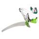 Tracked secateurs with gear and garden saw, cutting diameter for pruner 30 mm