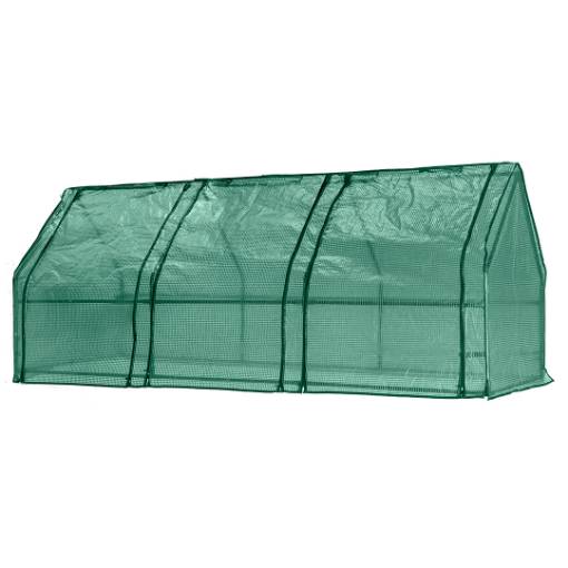 Greenhouse 240 x 90 x 90 cm, PE film, metal frame