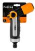 Adjustable nozzle, twister stream