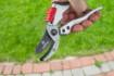 Garden anvil pruner 195 mm, aluminium, cutting diameter 18 mm