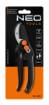 Anvil secateurs 185 mm, range up to 15 mm, adjustable spacing