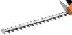 2-in-1 garden tool with extension arm: chainsaw 750W 250mm+ hedge trimmer 550W 460mm