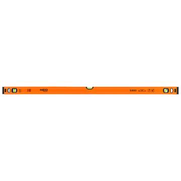Aluminium spirit level S 300, 3 vials, 120 cm