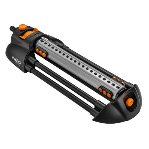 Oscillating sprinkler, nozzle switch-off function, 20 nozzles, stream strength adjustment