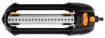 Oscillating sprinkler, nozzle switch-off function, 20 nozzles, stream strength adjustment