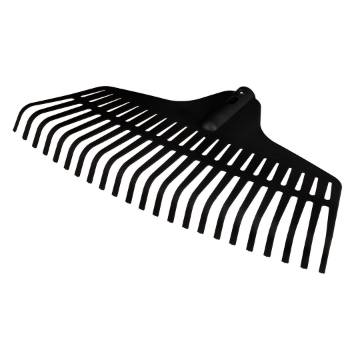 Medium leaf rake, black