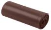Waste sacks 60 L, brown, 35 mic, 10 pcs.