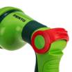 Pistol sprinkler, adjustable spray pattern