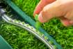 Oscilating sprinkler, coverage up to 13 x 18 m, 16 nozzles, needle plug for nozzle cleaning