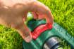 Oscilating sprinkler, coverage up to 13 x 18 m, 16 nozzles, needle plug for nozzle cleaning