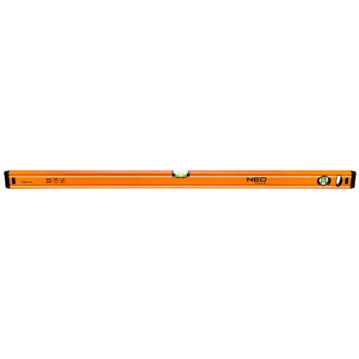 Aluminium spirit level 100 cm, 2 vials, 1 milled surface