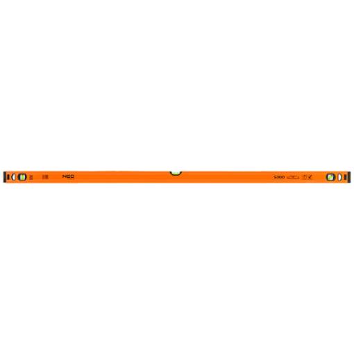 Aluminium spirit level S 300, 3 vials, 150 cm