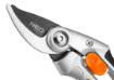 By-pass secateurs 210 mm, range up to 20 mm, aluminium, TPR rubber-coated handle