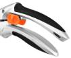 By-pass secateurs 210 mm, range up to 20 mm, aluminium, TPR rubber-coated handle