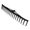 Hay rake, black