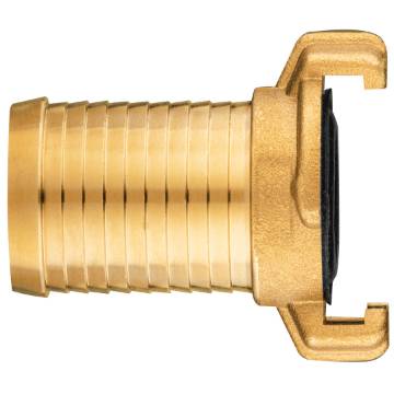 Brass quick coupler for hose, 1 1/4"
