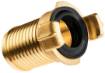 Brass quick coupler for hose, 1 1/4"