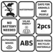 Solar animal repellent 2 pcs
