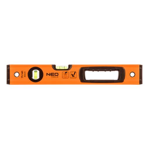 Aluminium spirit level S 400, 2 vials, handle, 40 cm