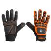 Work gloves with magnet, size 10"