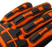 Work gloves with magnet, size 10"