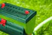 Oscilating sprinkler, coverage up to 208 m2, 16 nozzles, metal step spike cleaning