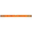Aluminium spirit level S 300, 3 vials, 80 cm