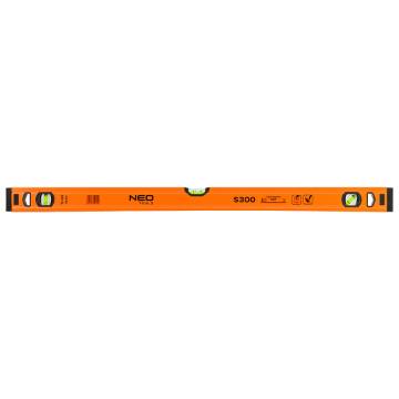 Aluminium spirit level S 300, 3 vials, 80 cm
